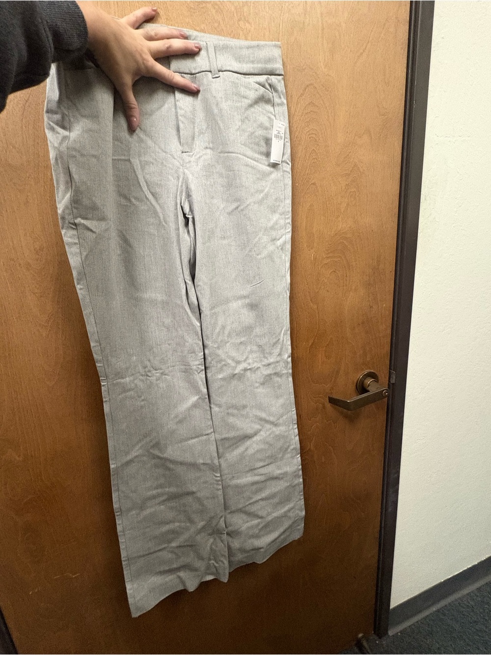 Old Navy Pixie Flare Pants in Gray Size 6 NWT